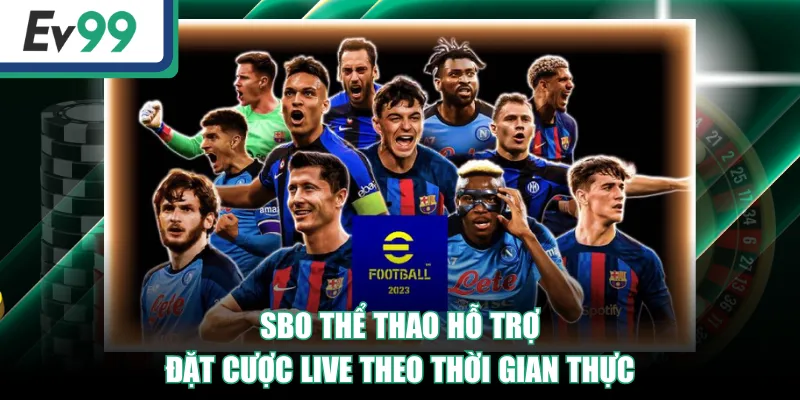 SBO Sport - Sảnh Cá Độ Thể Thao Uy Tín, Nhiều Kèo Hay 3 SBO thể thao hỗ trợ đặt cược live theo thời gian thực